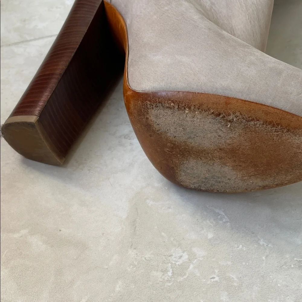 Brian Atwoood tall platform heeled boots size 8 - Picture 6 of 16